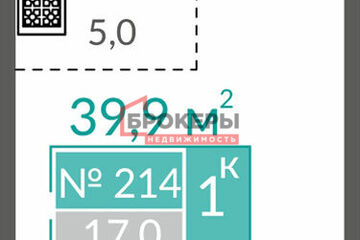 Апартаменты, 39,9 м², 7/10 эт.