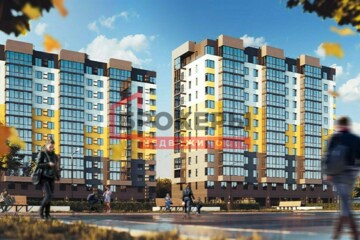 3-к квартира, 60,8 м², 1/12 эт.