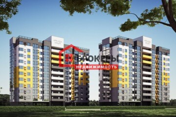 2-к квартира, 63,8 м², 2/12 эт.